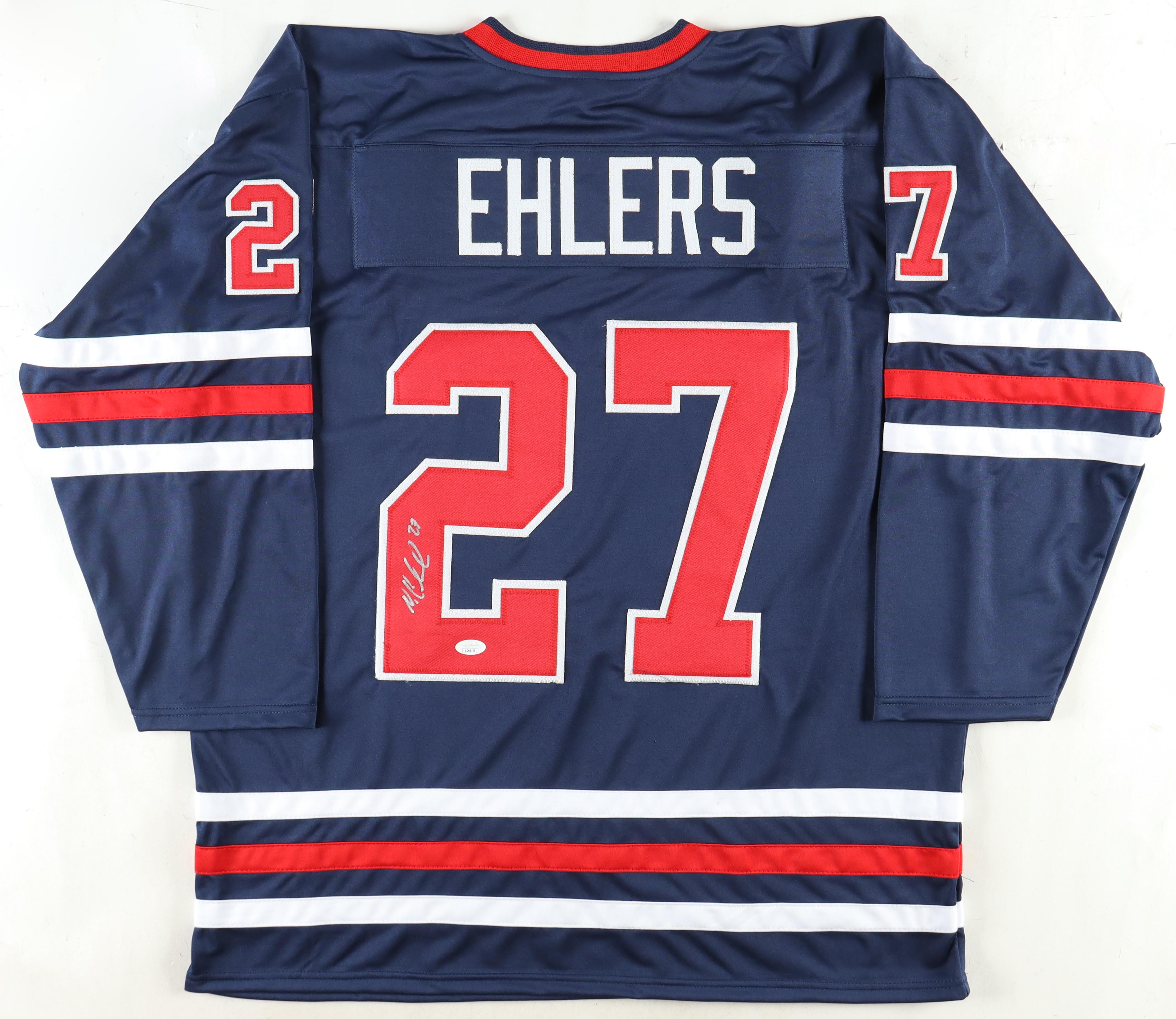 Nikolaj Ehlers Signed Jersey (JSA) at PristineAuction.com Nikolaj Ehlers Signed Jersey (JSA) at PristineAuction.com