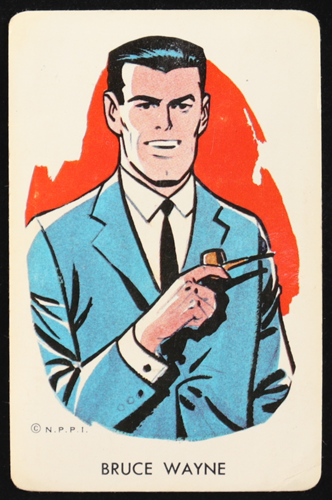 Bruce Wayne 1966 Batman Playing Cards #NNO at PristineAuction.com Bruce Wayne 1966 Batman Playing Cards #NNO at PristineAuction.com