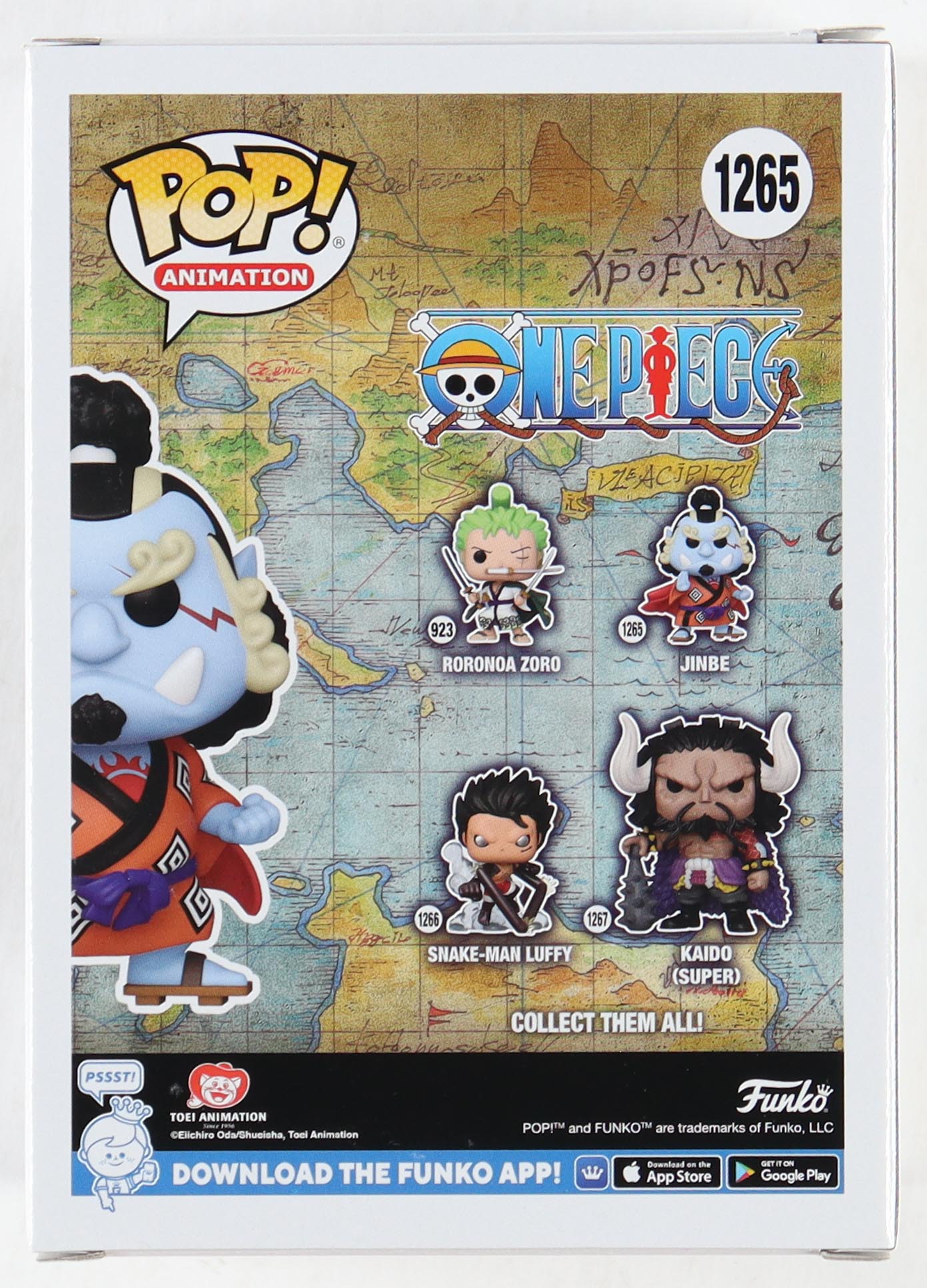 Daniel Baugh Signed "One Piece" #1265 Jinbe Funko Pop! Vinyl Figure Inscribed "'Jinbe'" (JSA) at PristineAuction.com Daniel Baugh Signed "One Piece" #1265 Jinbe Funko Pop! Vinyl Figure Inscribed "'Jinbe'" (JSA) at PristineAuction.com