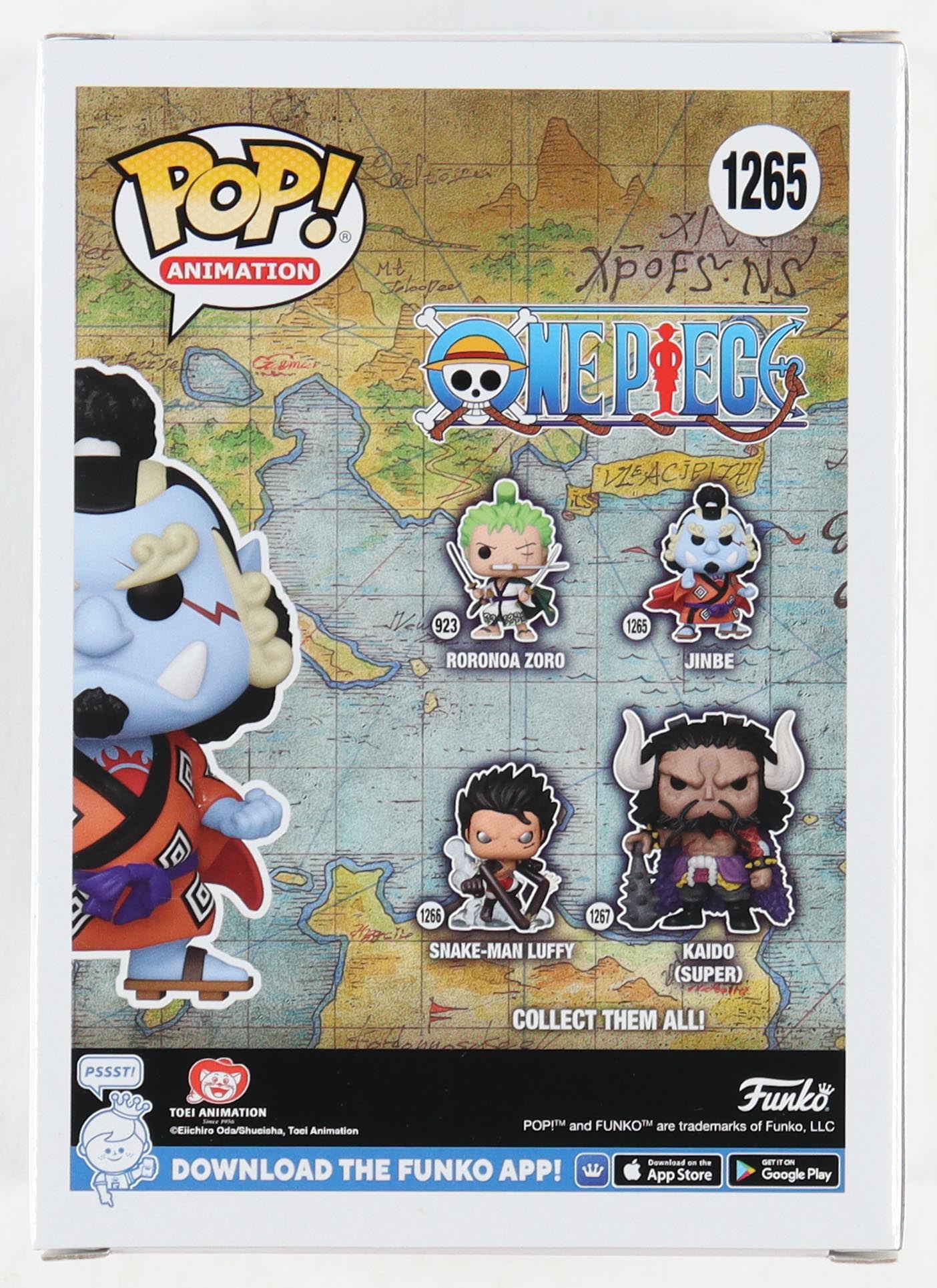 Daniel Baugh Signed "One Piece" #1265 Jinbe Funko Pop! Vinyl Figure Inscribed "'Jinbe'" (JSA) at PristineAuction.com Daniel Baugh Signed "One Piece" #1265 Jinbe Funko Pop! Vinyl Figure Inscribed "'Jinbe'" (JSA) at PristineAuction.com