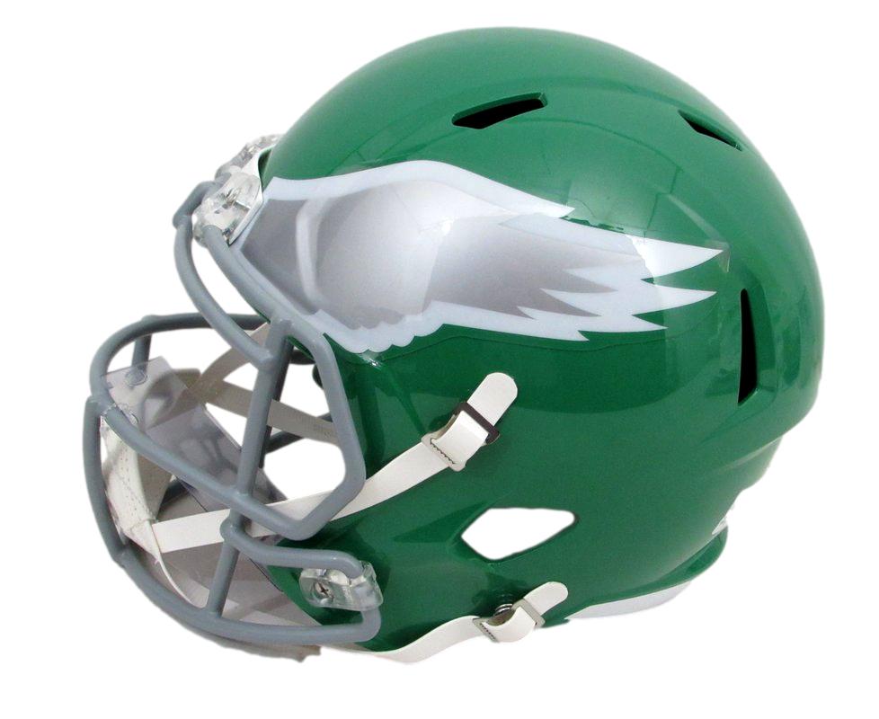 Jordan Mailata Signed Eagles Full-Size Throwback Speed Helmet Inscribed "Go Birds!" (JSA) at PristineAuction.com Jordan Mailata Signed Eagles Full-Size Throwback Speed Helmet Inscribed "Go Birds!" (JSA) at PristineAuction.com