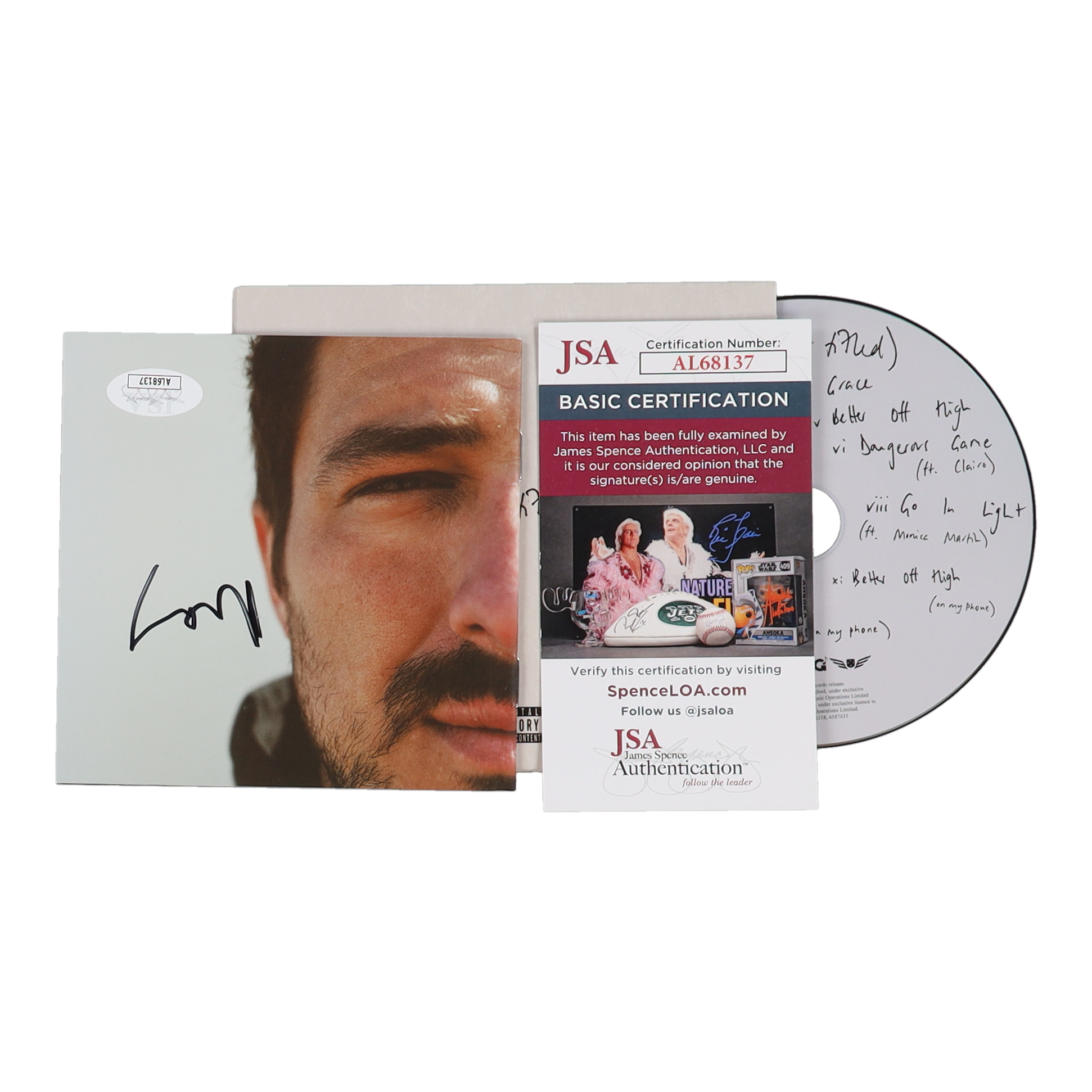Marcus Mumford Signed "Self-Titled" CD Album (JSA) at PristineAuction.com Marcus Mumford Signed "Self-Titled" CD Album (JSA) at PristineAuction.com