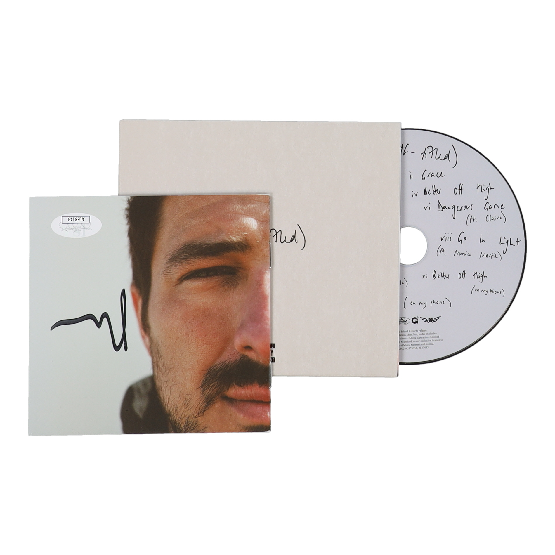 Marcus Mumford Signed "Self-Titled" CD Album (JSA) at PristineAuction.com Marcus Mumford Signed "Self-Titled" CD Album (JSA) at PristineAuction.com