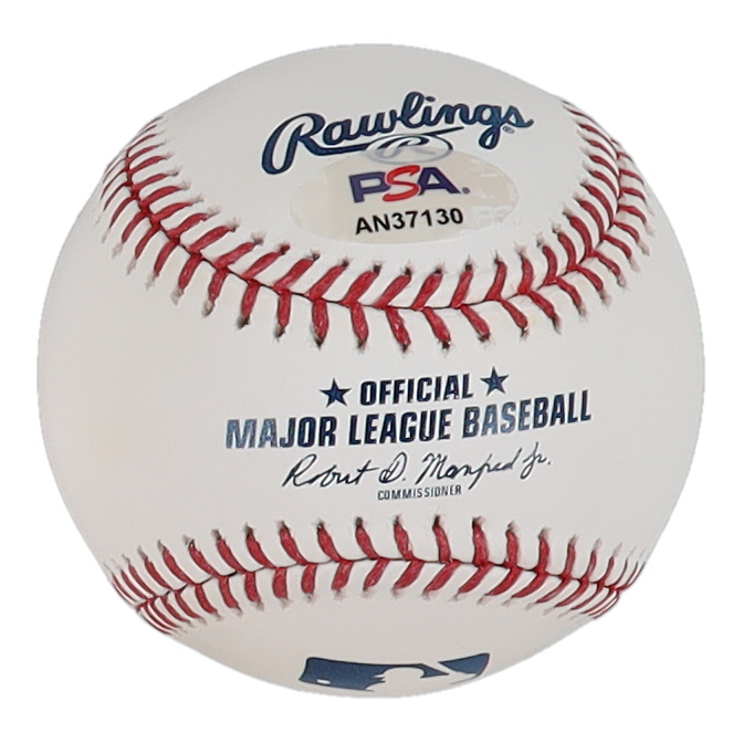 Wander Franco Signed OML Baseball (PSA) at PristineAuction.com Wander Franco Signed OML Baseball (PSA) at PristineAuction.com