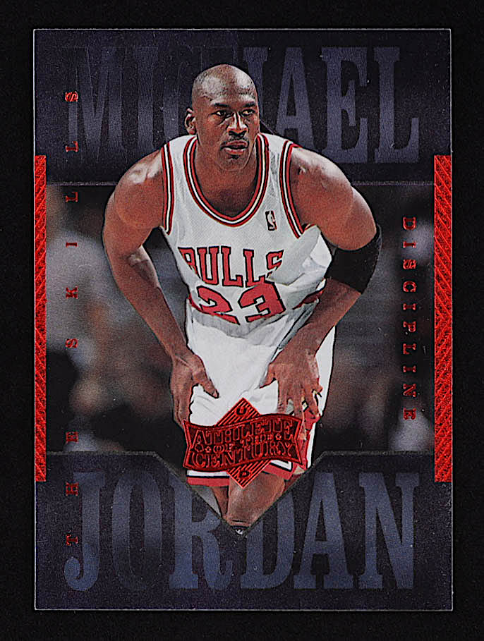 Michael Jordan 1999 Upper Deck Michael Jordan Athlete of the Century #46 / Discipline at PristineAuction.com Michael Jordan 1999 Upper Deck Michael Jordan Athlete of the Century #46 / Discipline at PristineAuction.com