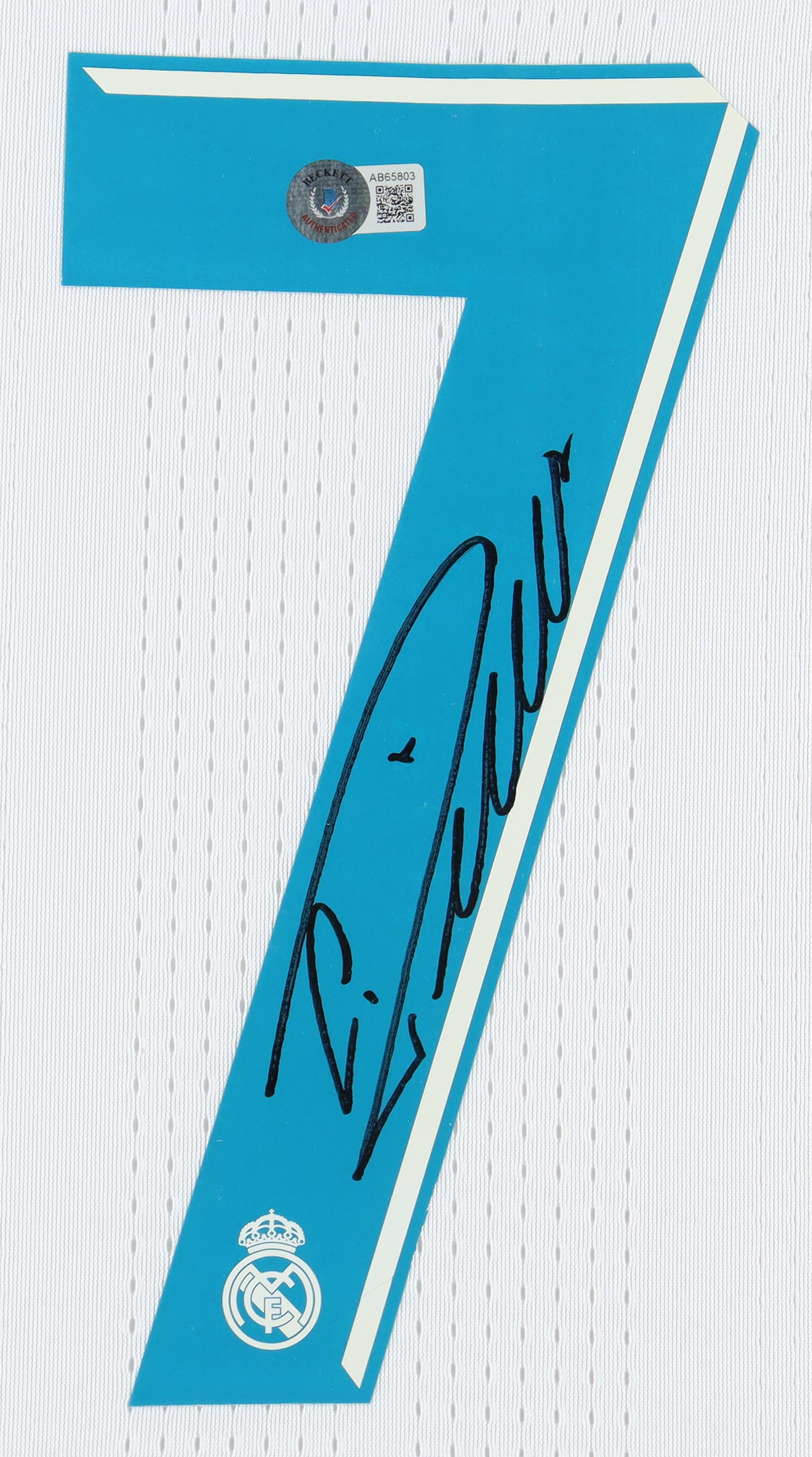 Cristiano Ronaldo Signed Real Madrid Custom Framed Jersey (Beckett) at PristineAuction.com Cristiano Ronaldo Signed Real Madrid Custom Framed Jersey (Beckett) at PristineAuction.com