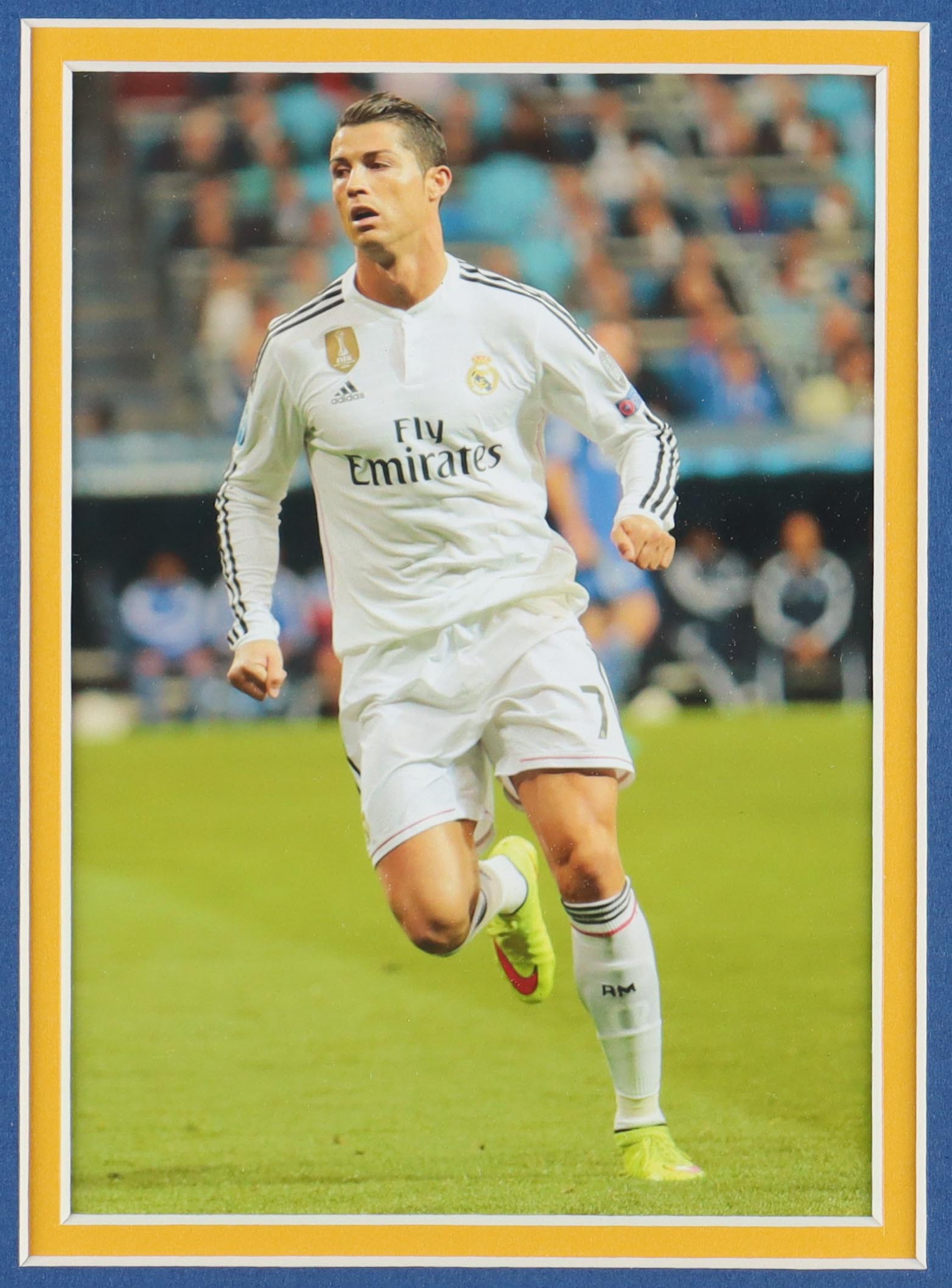 Cristiano Ronaldo Signed Real Madrid Custom Framed Jersey (Beckett) at PristineAuction.com Cristiano Ronaldo Signed Real Madrid Custom Framed Jersey (Beckett) at PristineAuction.com