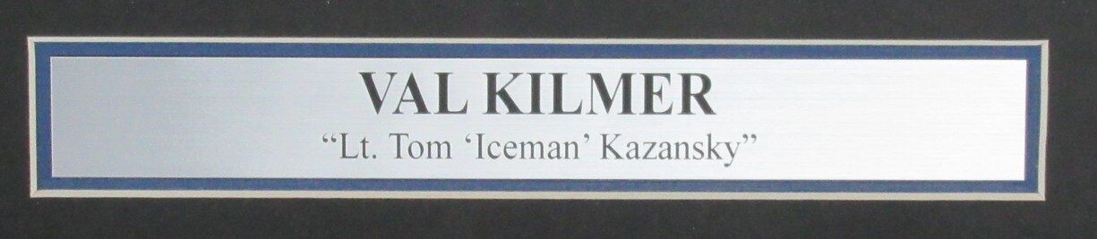 Val Kilmer Signed "Top Gun" Custom Framed Photo Display (JSA) at PristineAuction.com Val Kilmer Signed "Top Gun" Custom Framed Photo Display (JSA) at PristineAuction.com