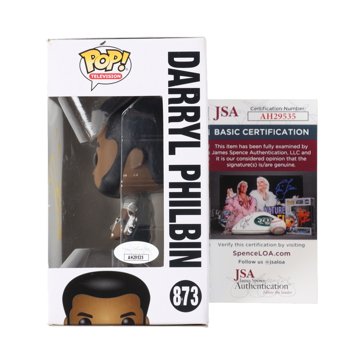 Craig Robinson Signed "The Office" #873 Darryl Philbin Funko Pop! Vinyl Figure (JSA) at PristineAuction.com Craig Robinson Signed "The Office" #873 Darryl Philbin Funko Pop! Vinyl Figure (JSA) at PristineAuction.com