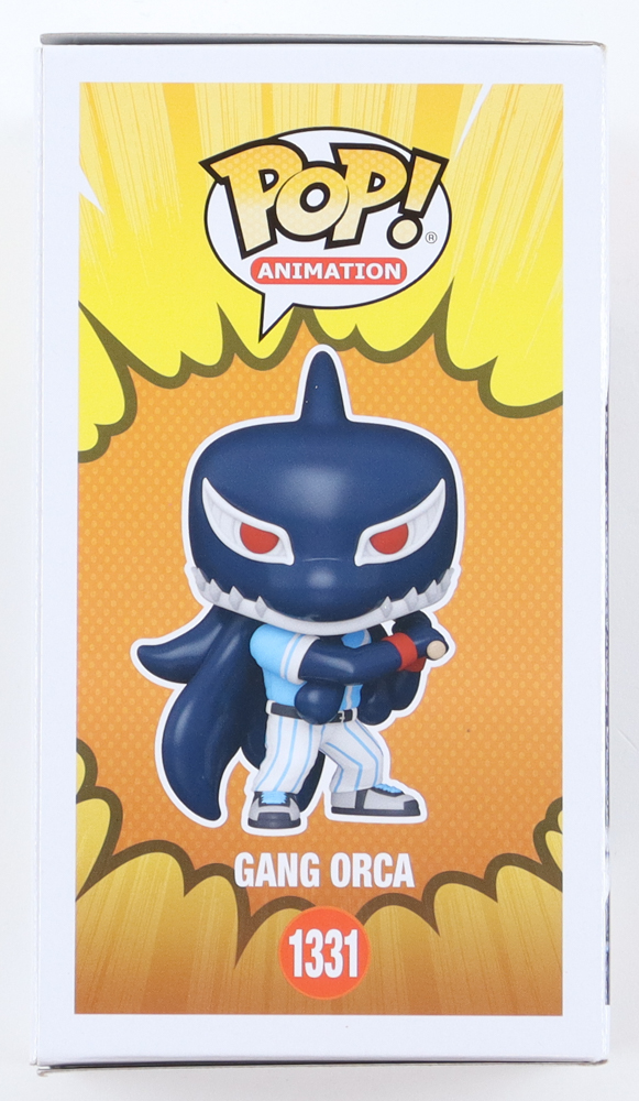 Tyler Walker Signed "My Hero Academia" #1331 Gang Orca Funko Pop! Vinyl Figure Inscribed "Gang Orca" (JSA) at PristineAuction.com Tyler Walker Signed "My Hero Academia" #1331 Gang Orca Funko Pop! Vinyl Figure Inscribed "Gang Orca" (JSA) at PristineAuction.com