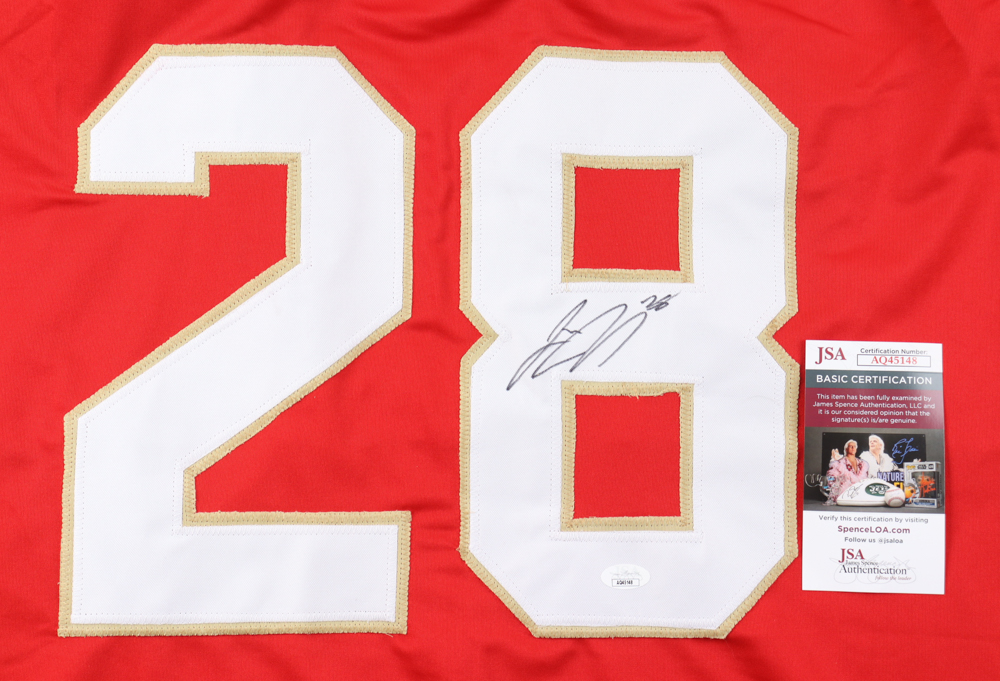 Josh Mahura Signed Jersey (JSA) at PristineAuction.com Josh Mahura Signed Jersey (JSA) at PristineAuction.com