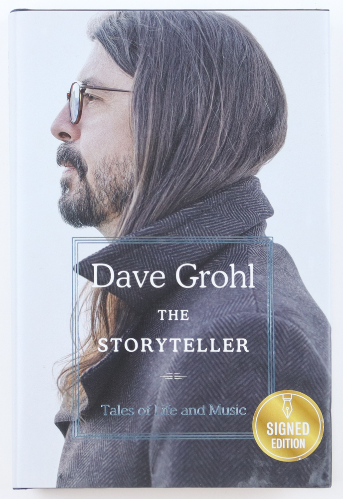 Dave Grohl Signed "The Storyteller: Tales of Life and Music" Hardcover Book (JSA) at PristineAuction.com Dave Grohl Signed "The Storyteller: Tales of Life and Music" Hardcover Book (JSA) at PristineAuction.com