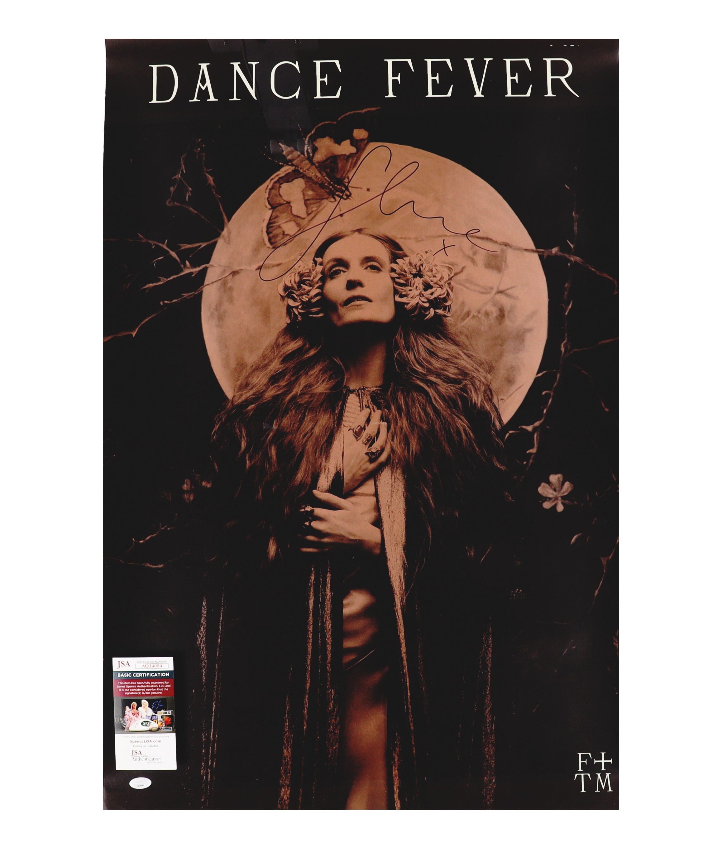 Florence Welch Signed "Dance Fever" 24x36 Poster (JSA) at PristineAuction.com Florence Welch Signed "Dance Fever" 24x36 Poster (JSA) at PristineAuction.com