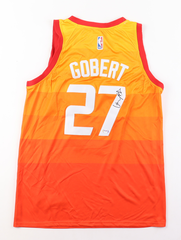 Rudy Gobert Signed Jersey (PSA) at PristineAuction.com Rudy Gobert Signed Jersey (PSA) at PristineAuction.com