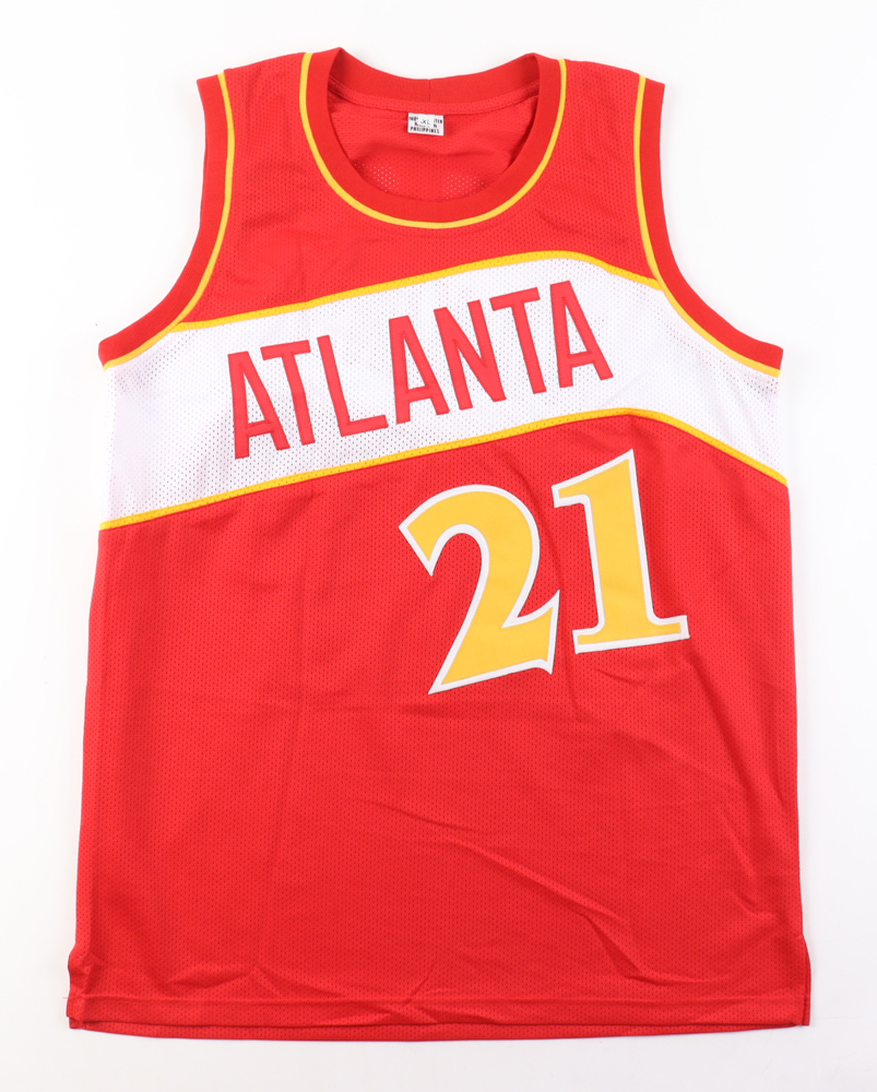 Dominique Wilkins Signed Jersey (JSA) at PristineAuction.com Dominique Wilkins Signed Jersey (JSA) at PristineAuction.com