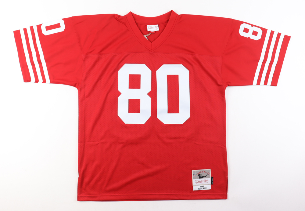 Jerry Rice Signed 49ers Jersey (Fanatics) at PristineAuction.com Jerry Rice Signed 49ers Jersey (Fanatics) at PristineAuction.com