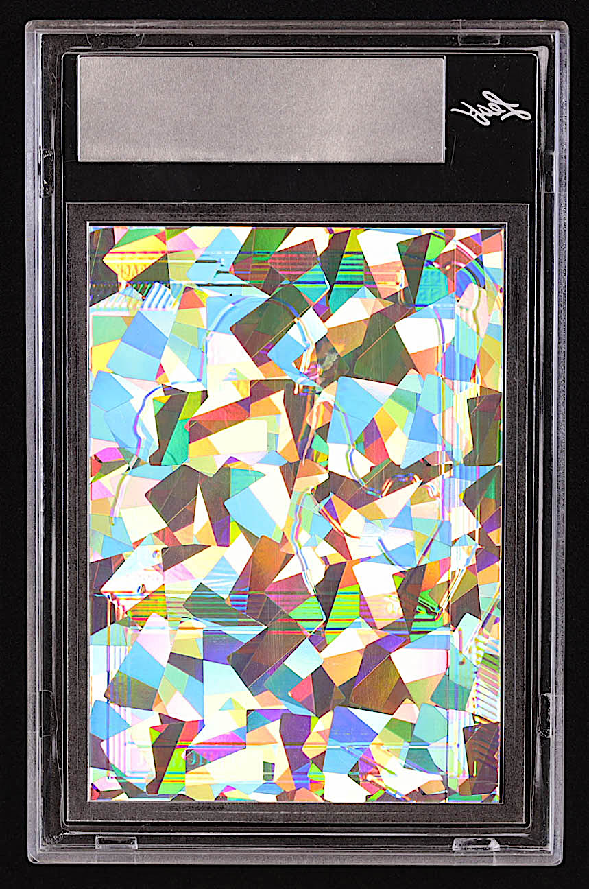 Sam Howell 2022 Pro Set Metal Autograph Super Crystal Orange Pre-Production Proof #NNO #1/1 (Leaf) at PristineAuction.com Sam Howell 2022 Pro Set Metal Autograph Super Crystal Orange Pre-Production Proof #NNO #1/1 (Leaf) at PristineAuction.com