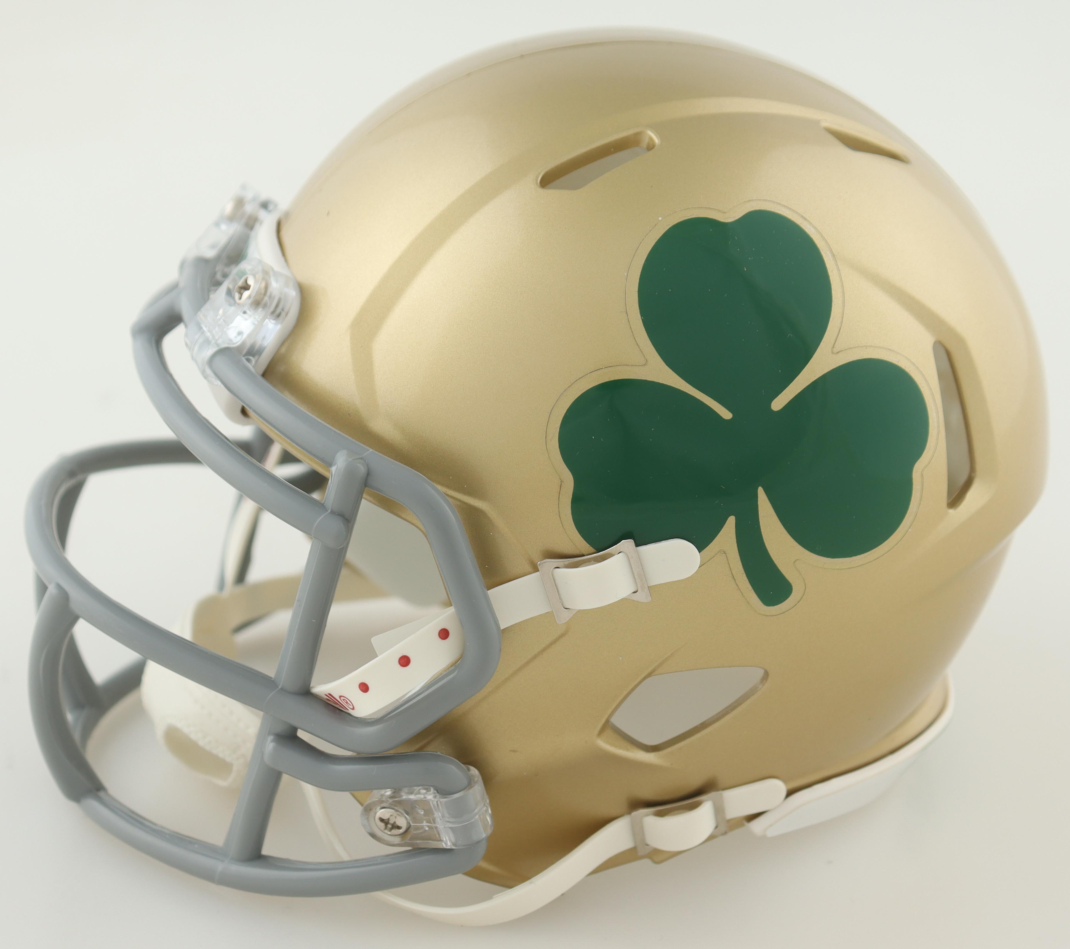 Cole Kmet Signed Notre Dame Fighting Irish Speed Mini Helmet (JSA) at PristineAuction.com Cole Kmet Signed Notre Dame Fighting Irish Speed Mini Helmet (JSA) at PristineAuction.com