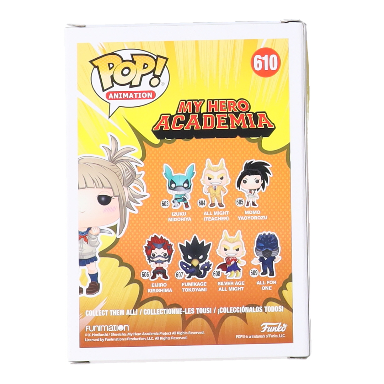 Leah Clark Signed "My Hero Academia" #610 Himiko Toga Funko Pop! Vinyl Figure (JSA) at PristineAuction.com Leah Clark Signed "My Hero Academia" #610 Himiko Toga Funko Pop! Vinyl Figure (JSA) at PristineAuction.com