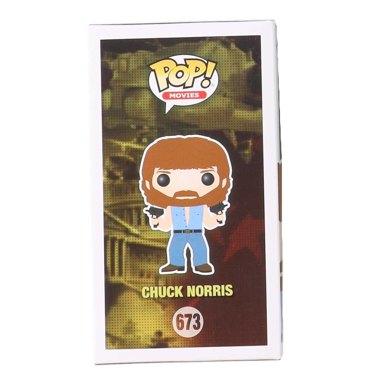 Chuck Norris Signed #673 Funko Pop! Vinyl Figure (JSA) at PristineAuction.com Chuck Norris Signed #673 Funko Pop! Vinyl Figure (JSA) at PristineAuction.com