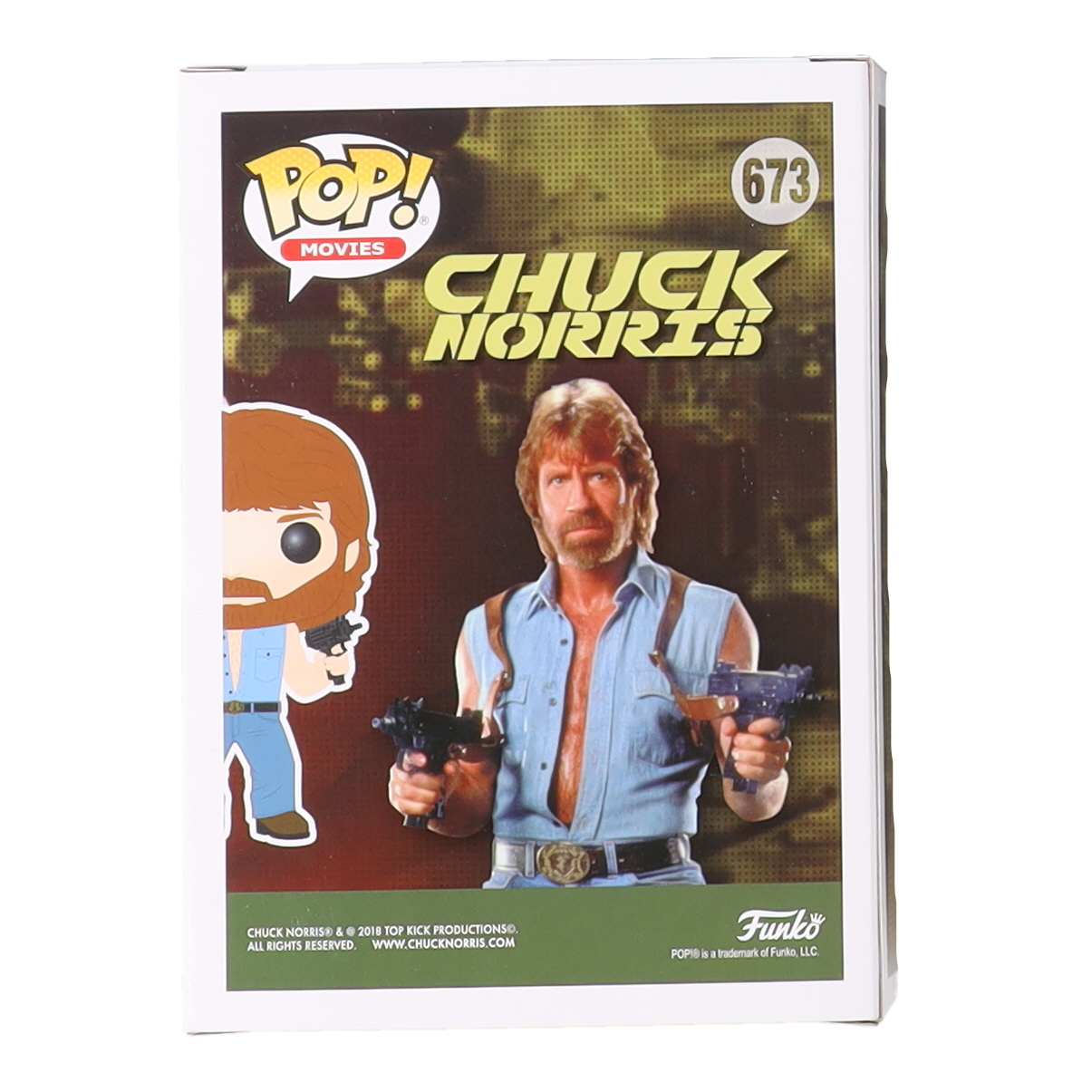 Chuck Norris Signed #673 Funko Pop! Vinyl Figure (JSA) at PristineAuction.com Chuck Norris Signed #673 Funko Pop! Vinyl Figure (JSA) at PristineAuction.com