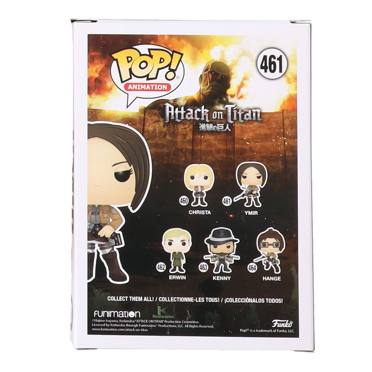 Elizabeth Maxwell Signed "Attack on Titan" #461 Ymir Funko Pop! Vinyl Figure (JSA) at PristineAuction.com Elizabeth Maxwell Signed "Attack on Titan" #461 Ymir Funko Pop! Vinyl Figure (JSA) at PristineAuction.com