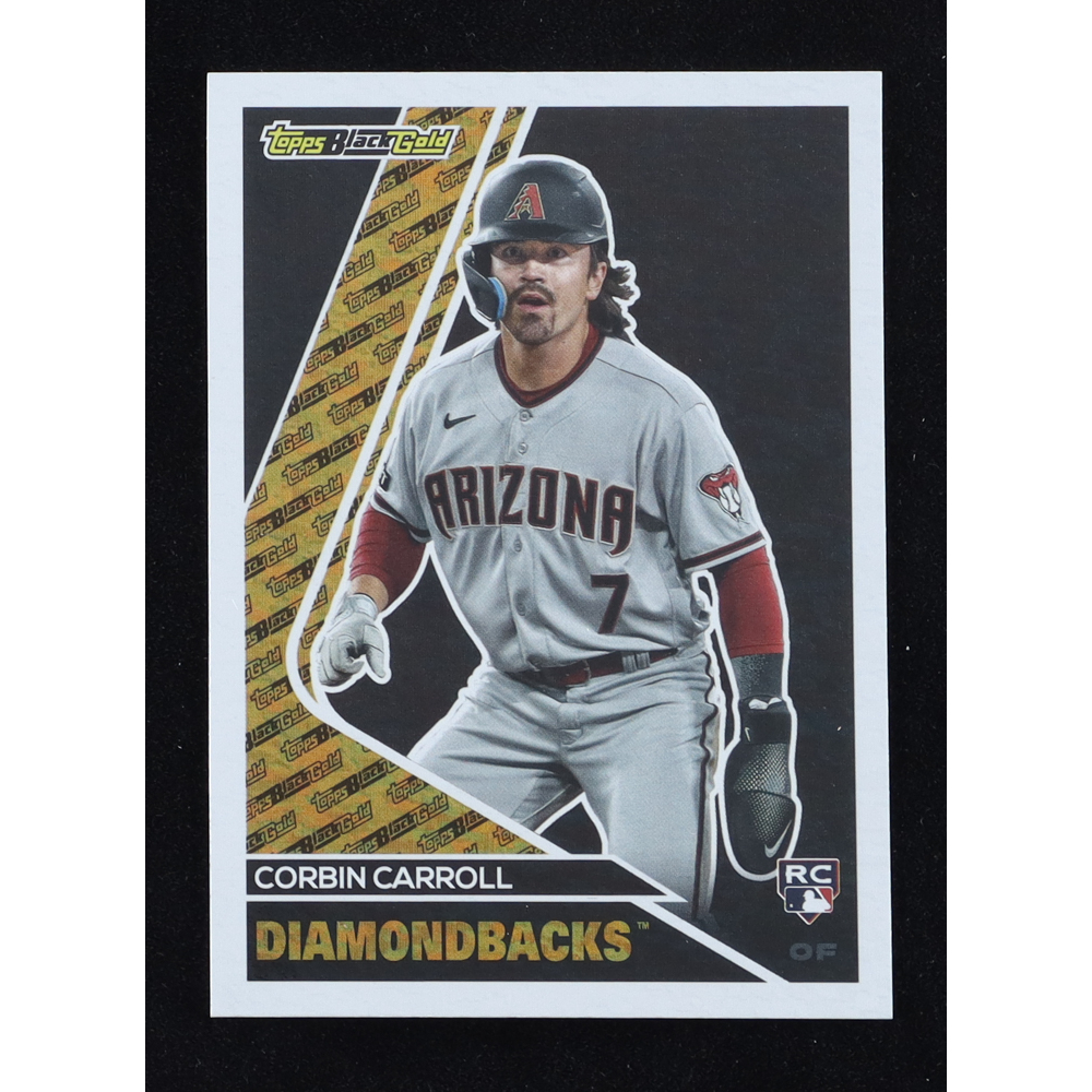Corbin Carroll 2023 Topps Update Black Gold BG3 RC Pristine Auction