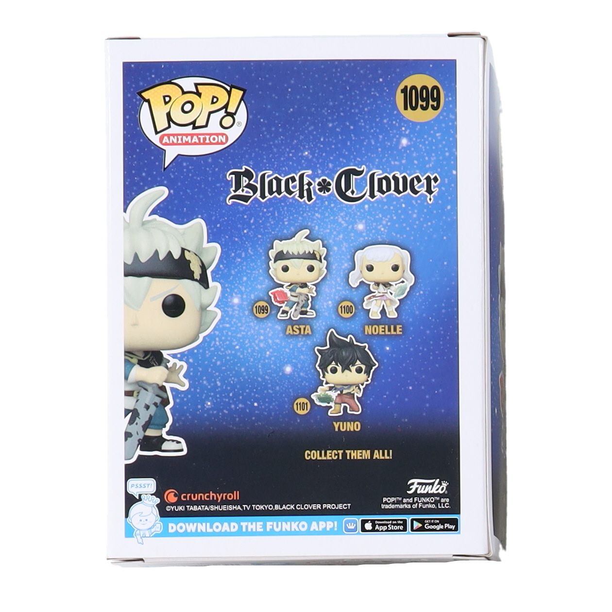 Dallas Reid Signed "Black Clover" Asta #1099 Funko Pop! Vinyl Figure (JSA) at PristineAuction.com Dallas Reid Signed "Black Clover" Asta #1099 Funko Pop! Vinyl Figure (JSA) at PristineAuction.com