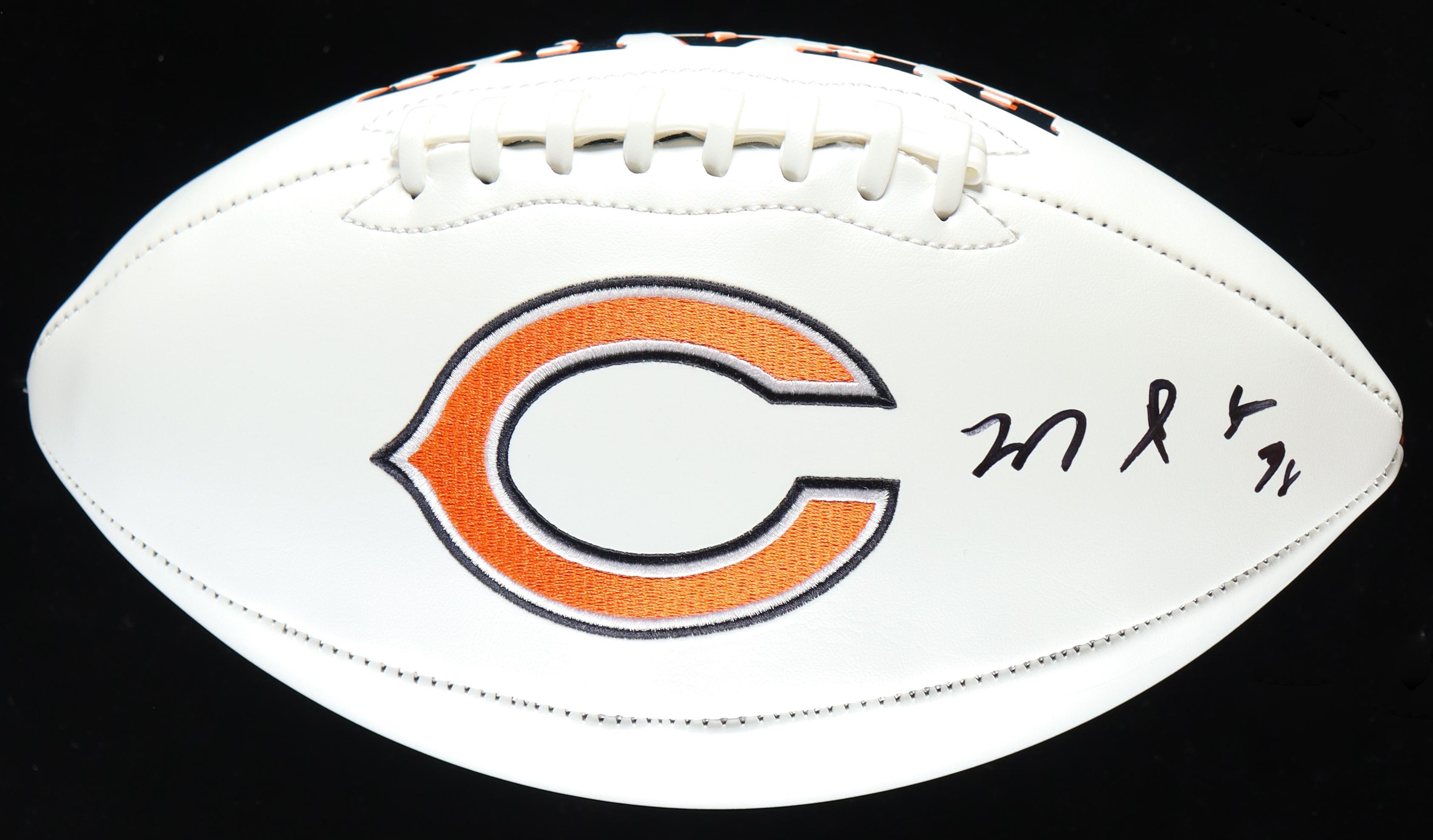 Montez Sweat Signed Bears Logo Football (Beckett) at PristineAuction.com Montez Sweat Signed Bears Logo Football (Beckett) at PristineAuction.com