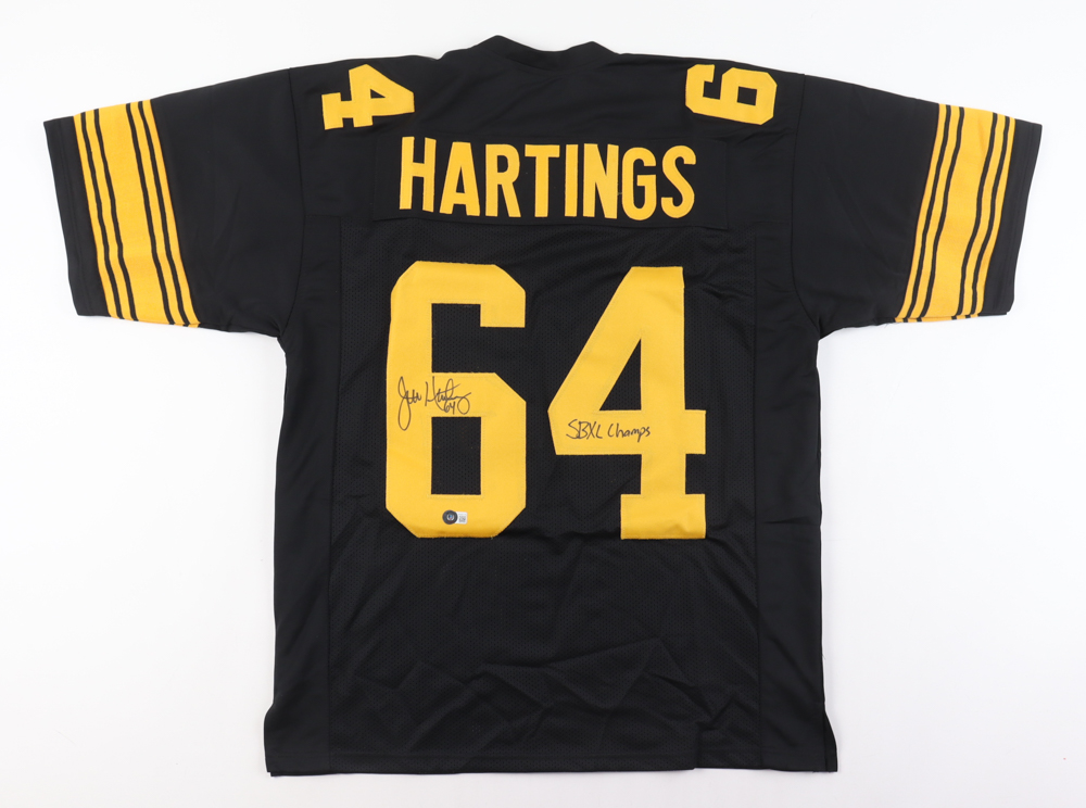 Jeff Hartings Signed Jersey Inscribed "SBXL Champs" (Beckett) at PristineAuction.com Jeff Hartings Signed Jersey Inscribed "SBXL Champs" (Beckett) at PristineAuction.com