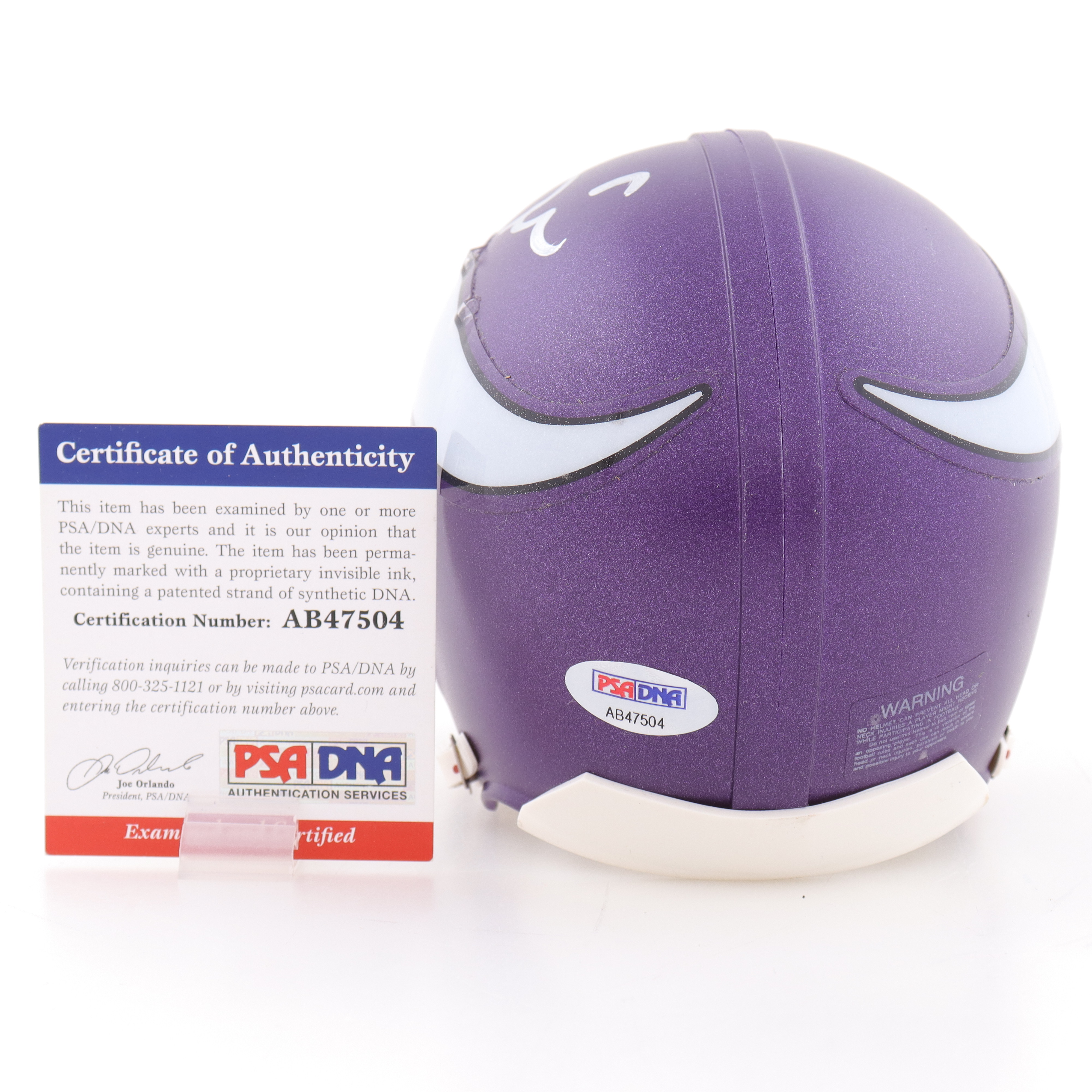 Teddy Bridgewater Signed Vikings Mini Helmet (PSA) at PristineAuction.com Teddy Bridgewater Signed Vikings Mini Helmet (PSA) at PristineAuction.com