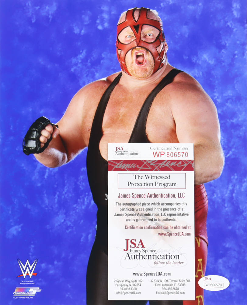 Big Van Vader Signed WWE 8x10 Photo (JSA) at PristineAuction.com Big Van Vader Signed WWE 8x10 Photo (JSA) at PristineAuction.com
