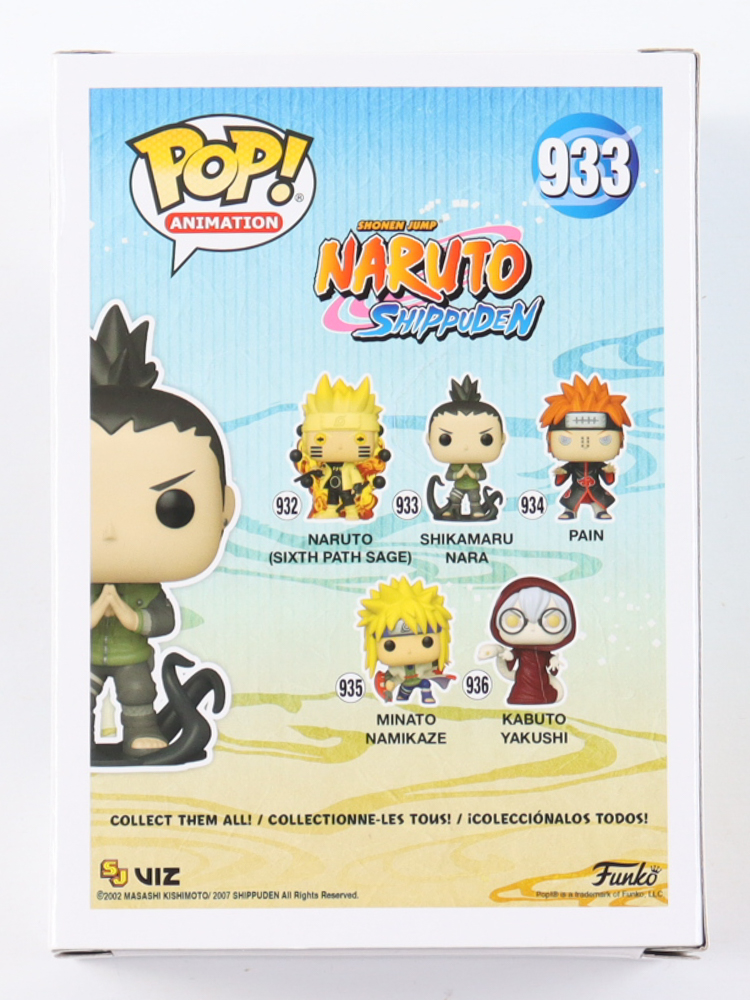 Tom Gibis Signed "Naruto Shippuden" #933 Shikamaru Nara Funko Pop! Vinyl Figure Inscribed "What A Drag" (JSA) at PristineAuction.com Tom Gibis Signed "Naruto Shippuden" #933 Shikamaru Nara Funko Pop! Vinyl Figure Inscribed "What A Drag" (JSA) at PristineAuction.com