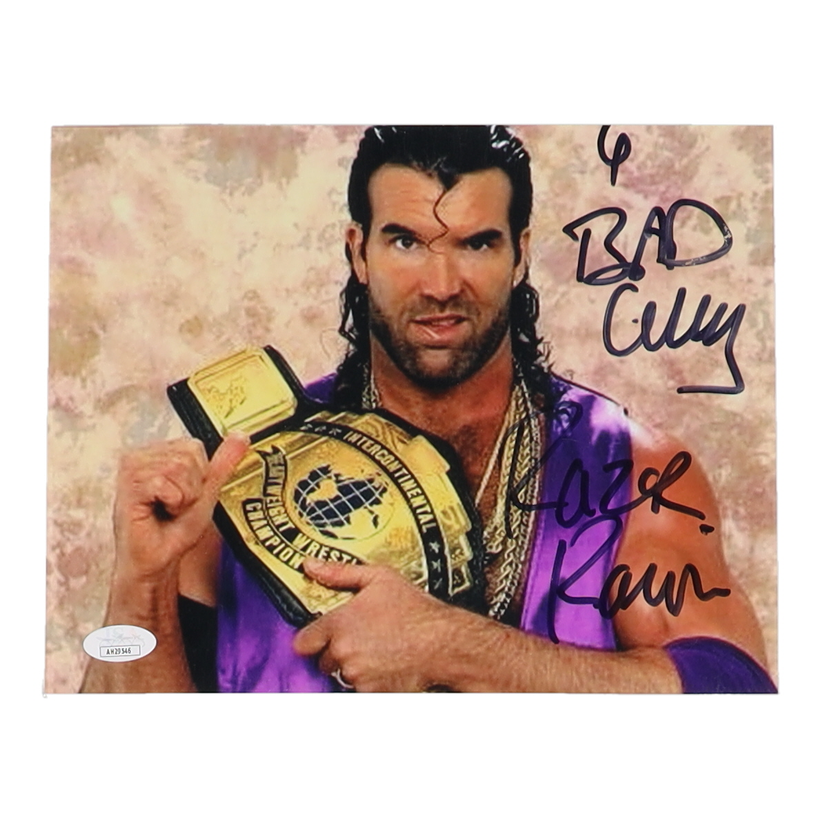 Razor Ramon Signed WWE 8x10 Photo Inscribed "Bad Guy" (JSA) at PristineAuction.com Razor Ramon Signed WWE 8x10 Photo Inscribed "Bad Guy" (JSA) at PristineAuction.com