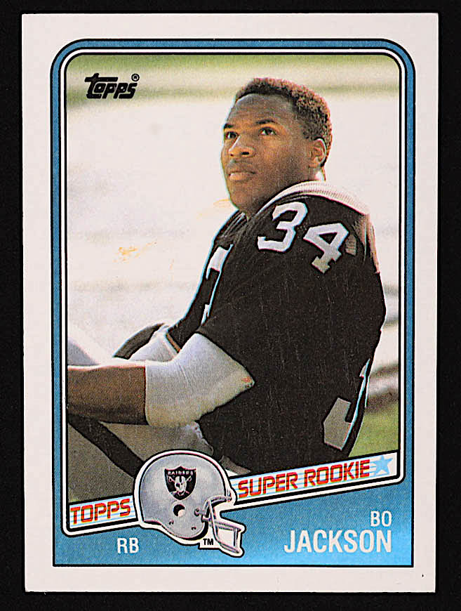 Bo Jackson 1988 Topps #327 SR RC at PristineAuction.com Bo Jackson 1988 Topps #327 SR RC at PristineAuction.com