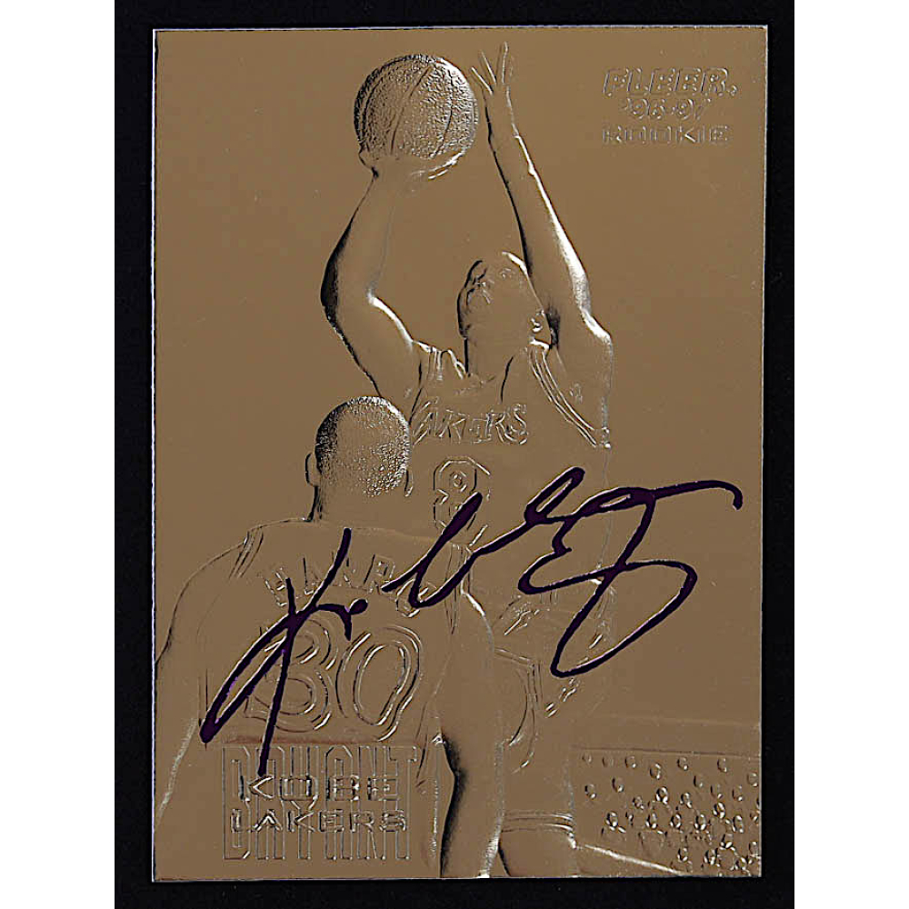kobe bryant rookie signature