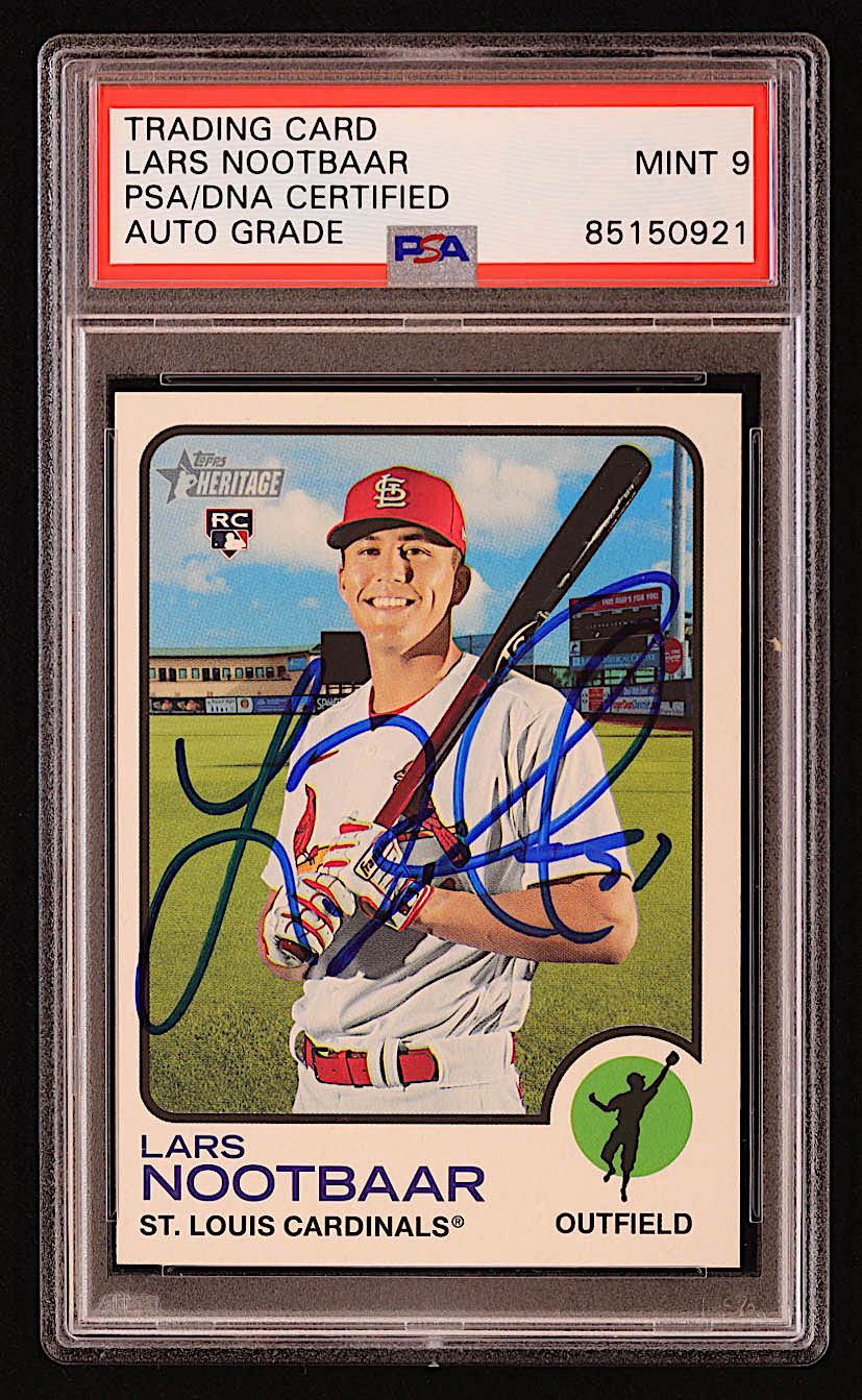 2022 Topps Lars Nootbaar Auto PSA 9 【公式通販】