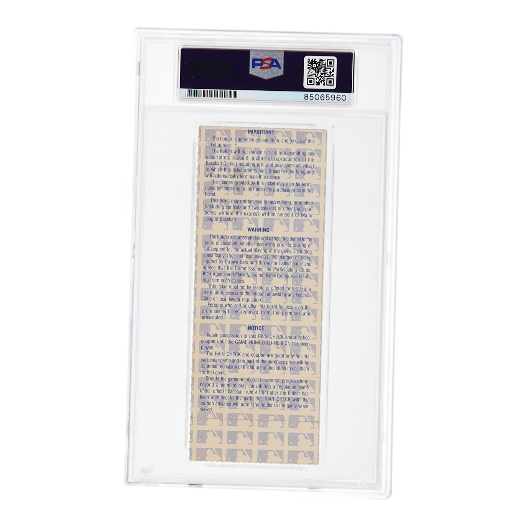 Darryl Strawberry & Dwight Gooden Signed 1986 World Series Ticket (PSA) at PristineAuction.com Darryl Strawberry & Dwight Gooden Signed 1986 World Series Ticket (PSA) at PristineAuction.com