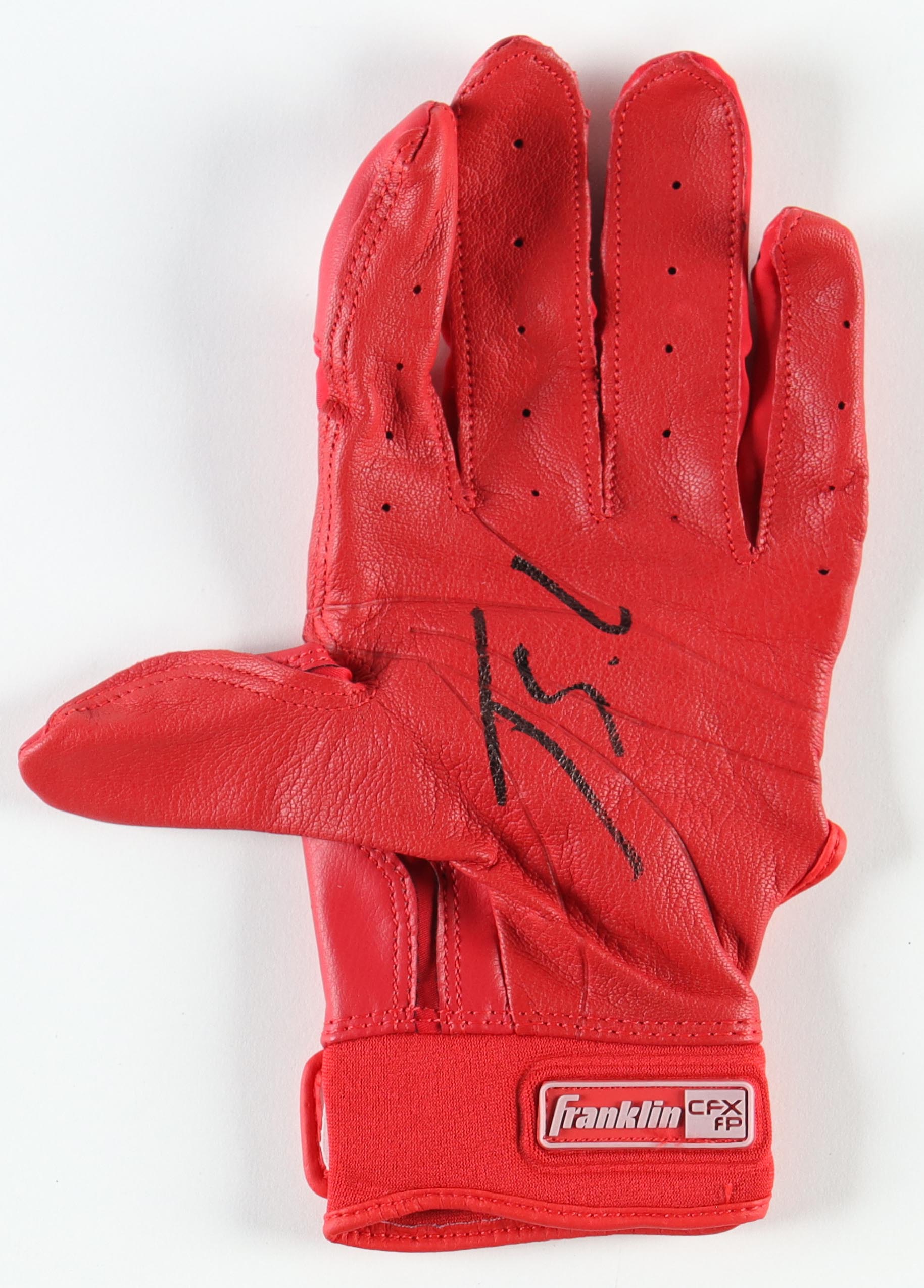 Jorge Soler Signed Franklin Batting Glove (Beckett) at PristineAuction.com Jorge Soler Signed Franklin Batting Glove (Beckett) at PristineAuction.com