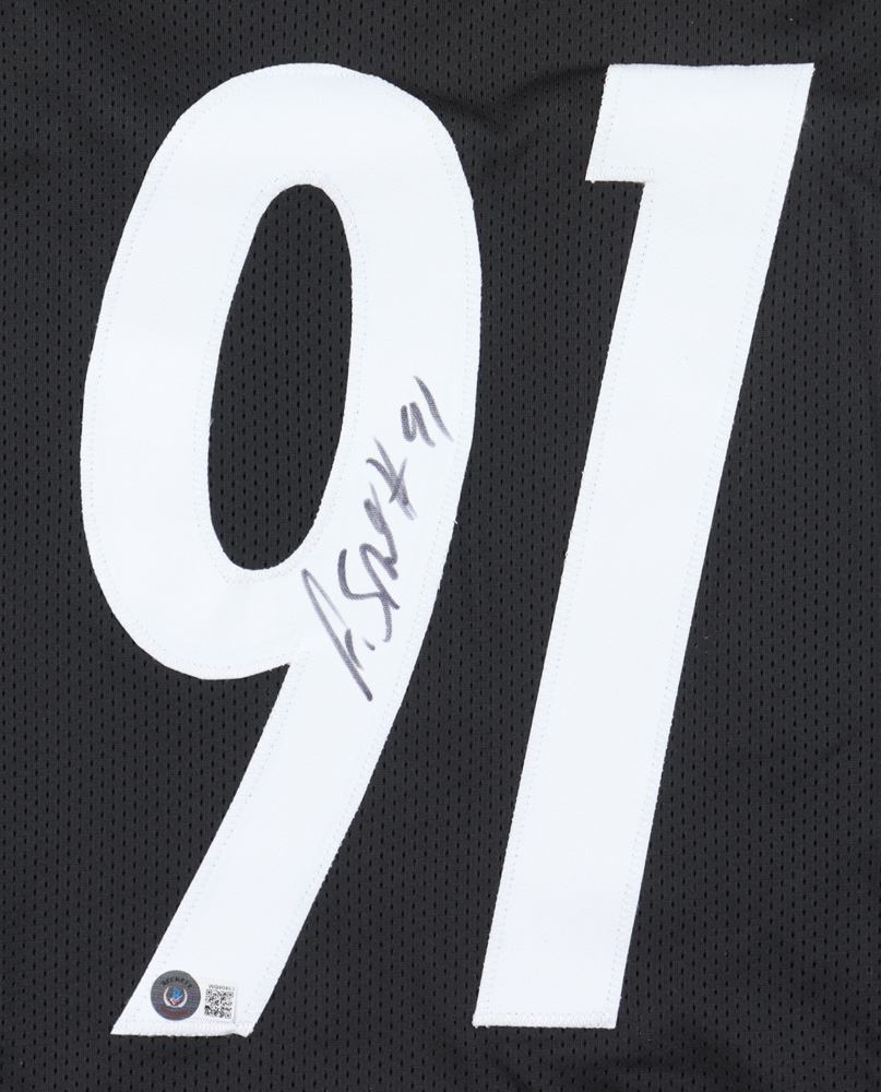 Aaron Smith Signed Jersey (Beckett) at PristineAuction.com Aaron Smith Signed Jersey (Beckett) at PristineAuction.com