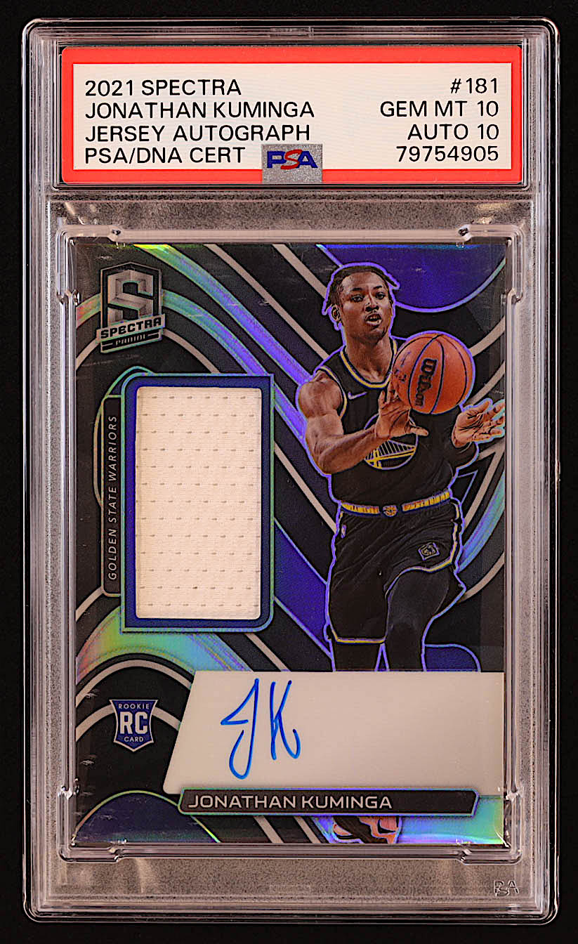 その他 2021 Jonathan Kuminga Autographed PSA 2021 Jonathan Kuminga Autographed PSA