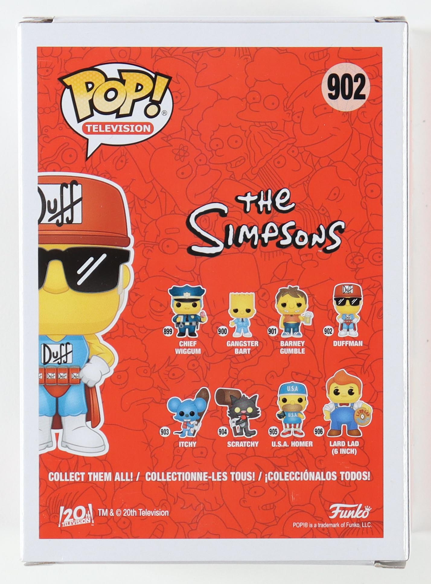 Hank Azaria Signed "The Simpsons" #902 Duffman Funko Pop! Vinyl Figure (Beckett) at PristineAuction.com Hank Azaria Signed "The Simpsons" #902 Duffman Funko Pop! Vinyl Figure (Beckett) at PristineAuction.com
