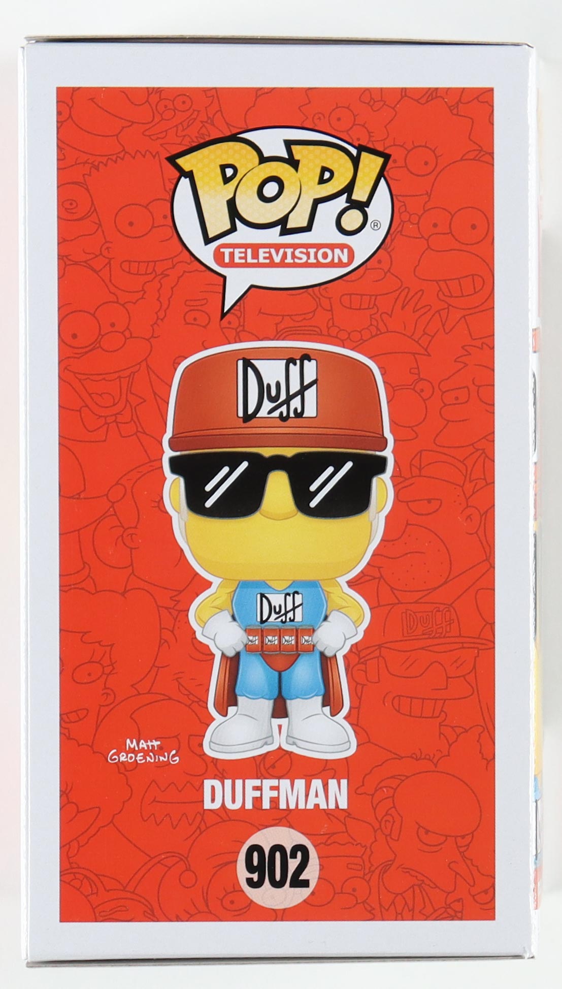 Hank Azaria Signed "The Simpsons" #902 Duffman Funko Pop! Vinyl Figure (Beckett) at PristineAuction.com Hank Azaria Signed "The Simpsons" #902 Duffman Funko Pop! Vinyl Figure (Beckett) at PristineAuction.com