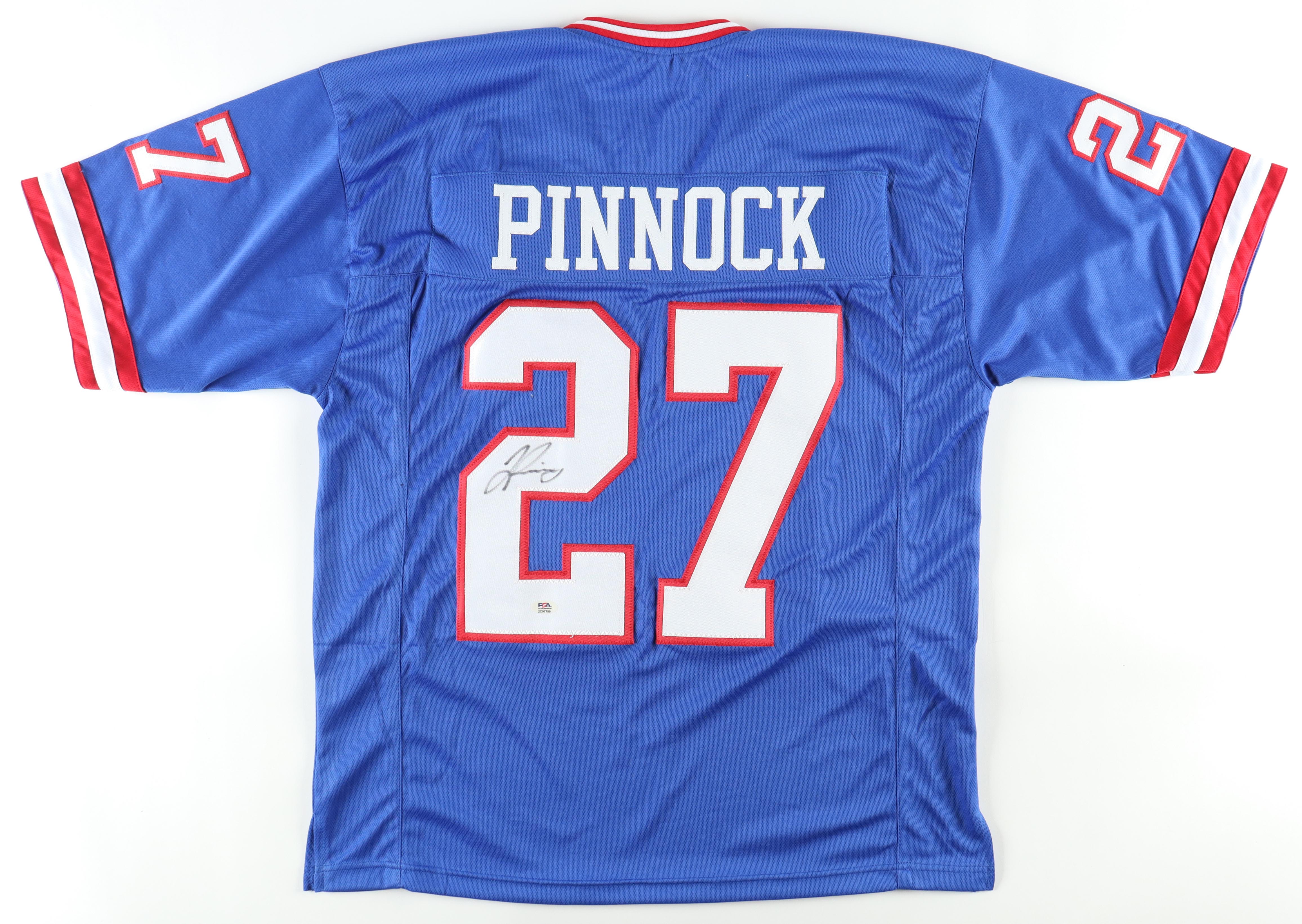 Jason Pinnock Signed Jersey (PSA) at PristineAuction.com Jason Pinnock Signed Jersey (PSA) at PristineAuction.com