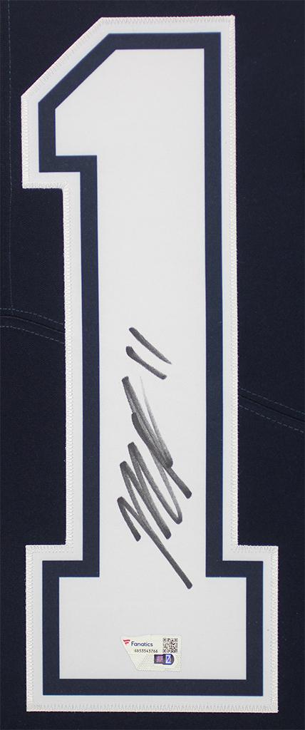 Micah Parsons Signed Cowboys Custom Framed Jersey Display (Fanatics) at PristineAuction.com Micah Parsons Signed Cowboys Custom Framed Jersey Display (Fanatics) at PristineAuction.com