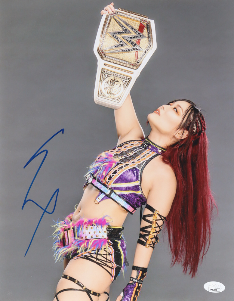 Iyo Sky Signed WWE 11x14 Photo (JSA) | Pristine Auction