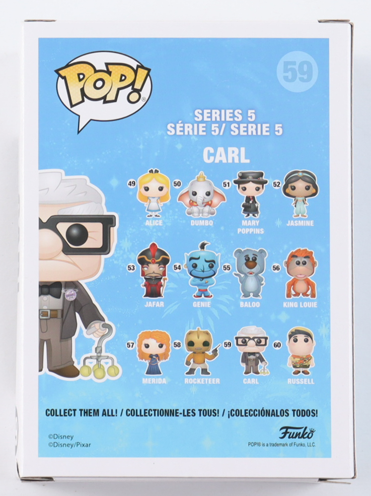 Ed Asner Signed "Disney" #59 Carl Funko Pop! Vinyl Figure Inscribed "The Best of Love & Life!" (JSA) at PristineAuction.com Ed Asner Signed "Disney" #59 Carl Funko Pop! Vinyl Figure Inscribed "The Best of Love & Life!" (JSA) at PristineAuction.com