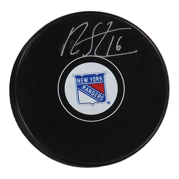 Ryan Strome Signed Rangers Logo Hockey Puck (Fanatics) at PristineAuction.com Ryan Strome Signed Rangers Logo Hockey Puck (Fanatics) at PristineAuction.com