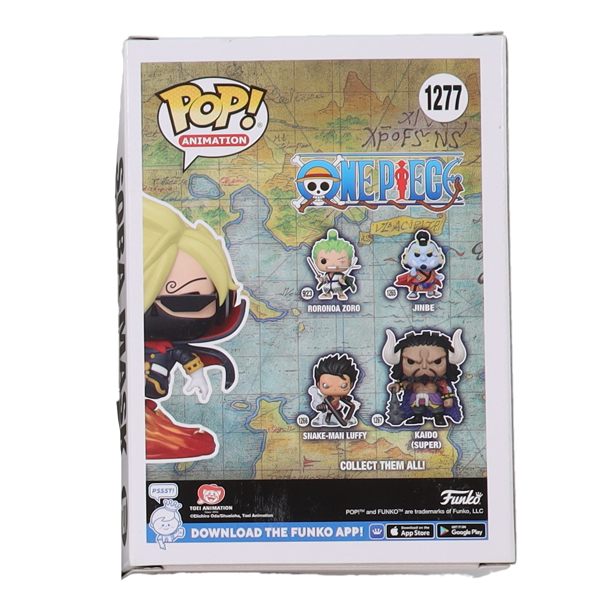 Eric Vale Signed "One Piece" #1277 Soba Mask Funko Pop! Vinyl Figure (JSA) at PristineAuction.com Eric Vale Signed "One Piece" #1277 Soba Mask Funko Pop! Vinyl Figure (JSA) at PristineAuction.com