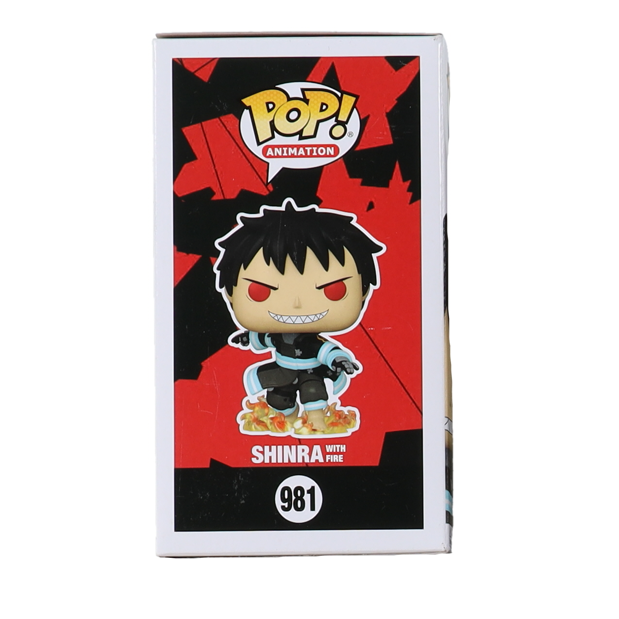 Derick Snow Signed "Fire Force" #981 Shinra with Fire Funko Pop! Vinyl Figure (JSA) at PristineAuction.com Derick Snow Signed "Fire Force" #981 Shinra with Fire Funko Pop! Vinyl Figure (JSA) at PristineAuction.com